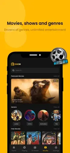 picasso-app-install Movies and shows